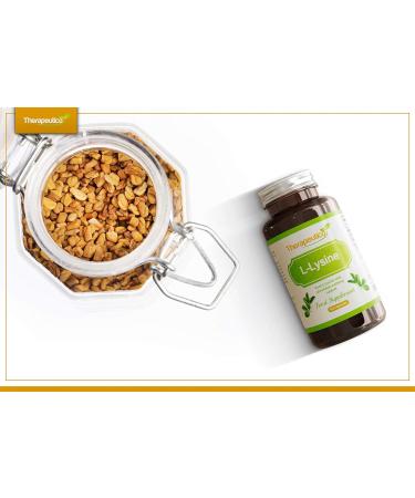 L-Lysine 1000mg Split Dose Capsules | 60 Vegan Capsules | Easy Swallow | UK Made - Buy Online on GoSupps.com
