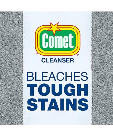 Comet 32987 Powder Cleanser with Bleach - 21 oz | Powerful Stain Removal for International Shipping - Buy Online on GoSupps.com