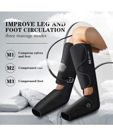 Foot Massager with Heat: Best Gifts for Mom, Dad, Women, Men, Elder - Air Compression for Muscle Fatigue, Varicose Veins, Edema - Circulation & Relaxation - Buy Online on GoSupps.com