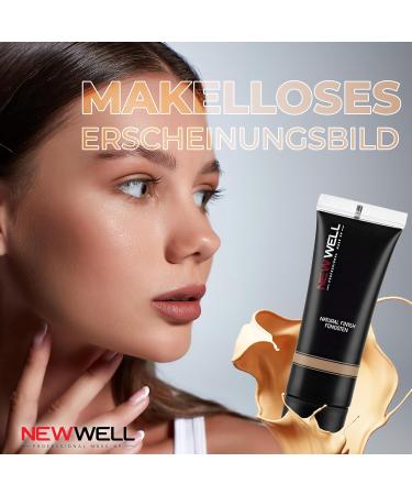 Newwell Matt Foundation 30ml - Long-Lasting Smooth Complexion High Opacity Light Texture Water-Repellent & SPF30 for Flawless Finish - International Shipping Available - Buy Online on GoSupps.com