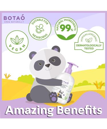 BABY Natural Soothing Body Lotion for Sensitive Skin | Oat, Chamomile & Calendula | 99% Natural | Vegan | Face & Body - Buy Online on GoSupps.com