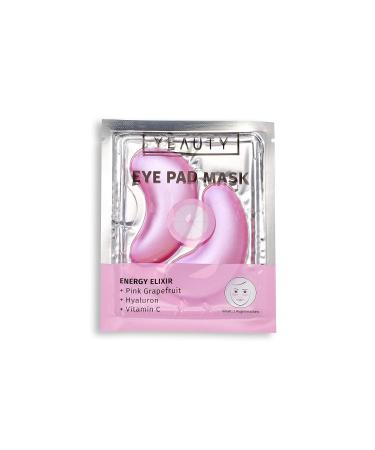 Yeauty Beauty Boost Eye Pad Mask Bundle - Collagen Hyaluron Gold & Energizing Grapefruit - 4 Premium Eye Pads for Bright Eyes - Buy Online on GoSupps.com