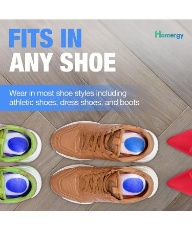 Gel Silicone Heel Cups/Pads - Achilles Tendonitis & Plantar Fasciitis Relief - Size L (M) - 1 Pair - Buy Online on GoSupps.com