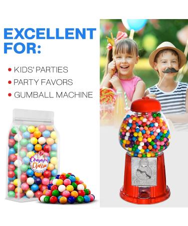 Common Classic Candy Company Gumballs for Gumball Machine Refills - Cherry  Strawberry  Blueberry  Pineapple  Orange  Lemon Lime  Banana - Buy Online on GoSupps.com