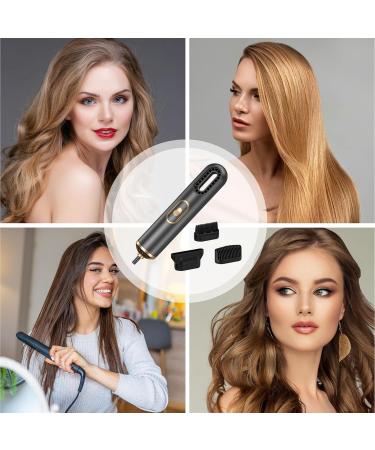 Negative Ion Hair Dryer 3in1 Blow Dryer with Negative Ion Lightweight Temperature Adjustment Hair Styling Dryer Tool Quick Drying Powerful Hairdryer with Diffuser for Curly Straight Hair Home Gray European hair dryer - Buy Online on GoSupps.com