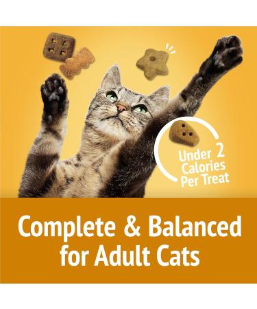 Friskies Party Mix Cat Treats Cheezy Craze Crunch with Real Cheese - 454 g Cannister (1 Pack) 454 g (Pack of 1) - Buy Online on GoSupps.com