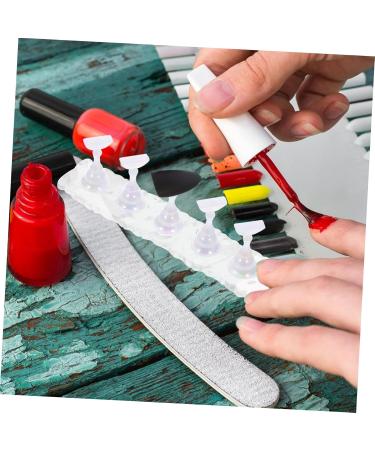 DRESSOOS 2 Sets Manicure Practice Base Nail Display Holder Nail Art Stand Press on Nails Display Holder Nail Tip Holders Nail Stands Show Rack Fake Nail Holder Fairy False Nails Acrylic - Buy Online on GoSupps.com