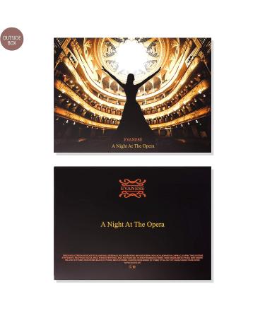 Evanese Beauty 35 Color High Pigment Eyeshadow Palette - Night at the Opera - Buy Online on GoSupps.com