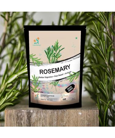 ORGANIZE Leanbeing Organic Rosemary Leaves 100 Gm for Herbal Culinary Uses and Stress Reduction - Buy Online on GoSupps.com