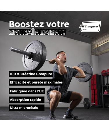 Foodelis Creatine Monohydrate Creapure 300g Powder - 100% Creatine Creapure - Flavorless Non-GMO Pure and No Additives - With Pod Included - High Solubility - Buy Online on GoSupps.com