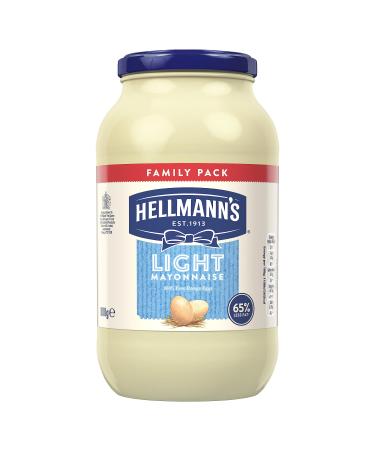 Hellmann's Light Mayonnaise made with 100% free-range eggs light mayo with 65% less fat* 800 g Mayonnaise 800 g (Pack of 1)
