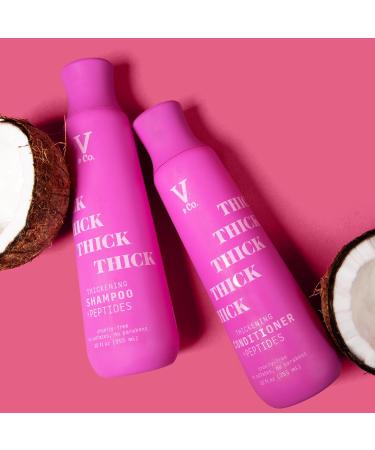 V&Co. Beauty Thickening Hair Conditioner - Peptide Technology for All Hair Types - 12 oz - Buy Online on GoSupps.com