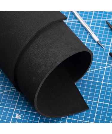 Premium Black Foam Sheet Roll 13.9 x 59 - 5mm Thick - 86kg/m3 Density for Cosplay & Crafts - by MEARCOOH - Buy Online on GoSupps.com