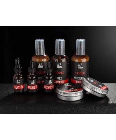 AP Donovan Premium Beard Oil 30ml - Sustainable Sandalwood Beard Care | CODEX Series - International Shipping - Buy Online on GoSupps.com