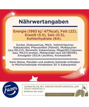  Dumle FAZER Chocolate Dumle Snacks Christmas Gifts Milk Caramel Sweets Dairy Chocolate with Crispy Rice Crisps Bulk Caramel Chocolate Bars Individually Wrapped Chocolates Case 25 x 40 g - Buy Online on GoSupps.com