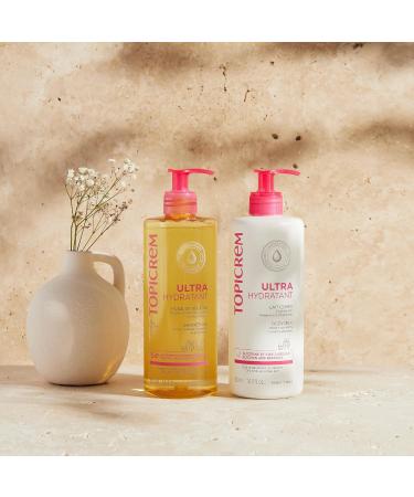 Topicrem - Ultra-Moisturizing Shower Oil - Cleans Nourishes Protects - Face and Body Shower Gel for Sensitive Skin Dry - Buy Online on GoSupps.com