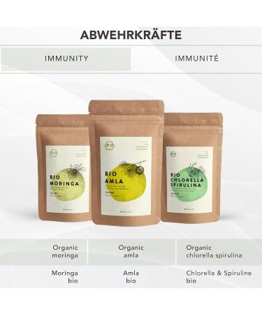 Bionutra AMLA Powder Bio 250g | Organic Indian Gooseberry Vegan Gluten-Free Additive-Free - EU Eco Standard - Buy Online on GoSupps.com