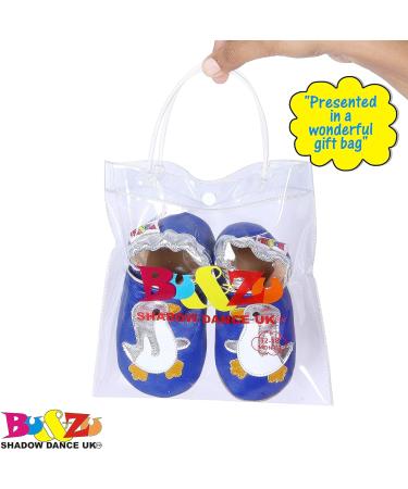 SHADOW DANCE UK Baby Shoes - Soft Sole Toddler Leather Winter Booties for Newborns - Babypenguin Design (12-18 Months) - Buy Online on GoSupps.com