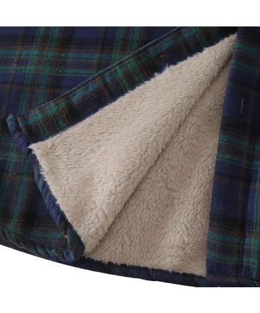 Burband Men's Sherpa Flannel Shirt - Green, XL - Buy Online on GoSupps.com