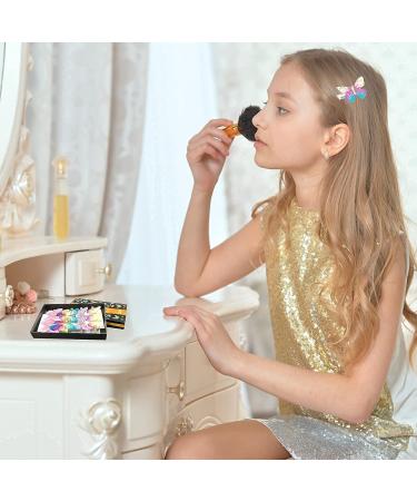Mesmeriser Realistic Butterfly Clips Pack of 10 5 Assorted Matte Coloured Hair Clips for Girls Cute Duckbill Slides in Box Packaging for Easy Storage - Buy Online on GoSupps.com