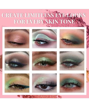 18 Colors Eyeshadow Palette & Brush Set High Pigmented Makeup Kit for Women & Teens | MAGIC SPELL KIT - Buy Online on GoSupps.com