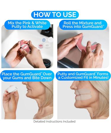 Customizable Soft Denture Mouthguard for Grinding Relief - Ideal for Denture Wearers & Implant Patients | UltraSoft Upper White Guard - Buy Online on GoSupps.com