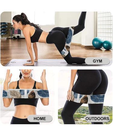 Top Quality Resistance Bands - Printed Elastic & Fabric Exercise Bands for Leg Workouts | International Shipping Available - Buy Online on GoSupps.com