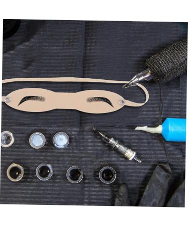 Beavorty Eyebrow Practising Skin 10pcs eyebrow practice skin tattoo practice skin fake skin eyebrow headband eyebrow pencil blank Micro- Blading Practice Skin 22X3X0.2CM Skin Color - Buy Online on GoSupps.com