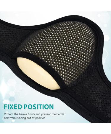 Tenbon Hernia Belt Truss for Single/Double Inguinal or Sports Hernia Hernia Support Brace for Men for Women Pain Relief Recovery Strap with Removable Compression Pads Comfortable Material (Medium) - Buy Online on GoSupps.com