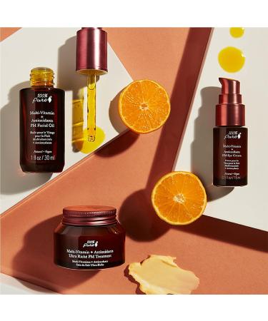 100% PURE Multi-Vitamin + Antioxidants Night Cream - Vitamin C & Retinol Moisturizer for Anti-Aging - 1.5 oz - Buy Online on GoSupps.com
