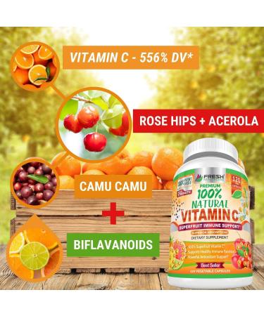 Chlorella and 100% Natural Vitamin C - Bundle - Buy Online on GoSupps.com