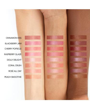 BUXOM Full-On Plumping Lip Glow Balm Tinted Lip Balm Hydrating & Nourishing Lip Treatment with Hyaluronic Acid & Shea Butter Cruelty-Free Dolly Delight - Buy Online on GoSupps.com