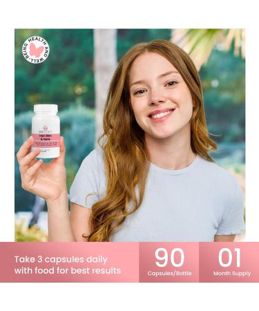 Vitasecrets Hair Skin & Nails Super Blend 90 Capsules with Biotin Collagen and Hyaluronic Acid for Healthy Hair Glowing Skin and Stronger Nails Non-GMO Gluten-Free Made in The USA - Buy Online on GoSupps.com