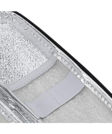 Diabetes Travel Case Zipper Design Refrigerator Bag - Insulin Organizer for Insulin Pens (Black) - Buy Online on GoSupps.com