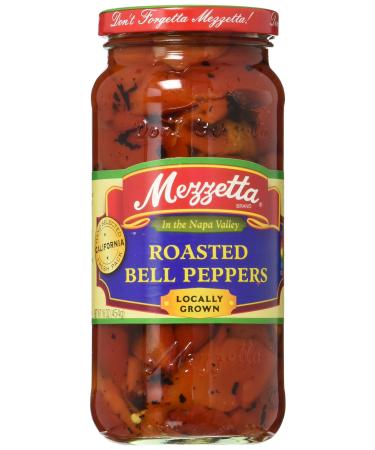 Mezzetta Roasted Red Bell Peppers 1 Jar - 16 oz 1 Pound (Pack of 1)