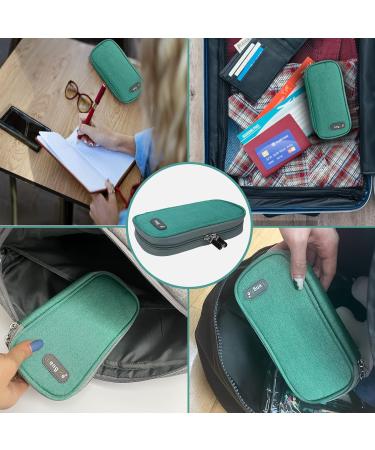 LengKe Insulin Travel Case Portable Medical Cooler Bag for Diabetes - Insulin Travel Case for Insulin Pen and Medication Diabetic Supplies with Protective Ice Pack (Green) - Buy Online on GoSupps.com