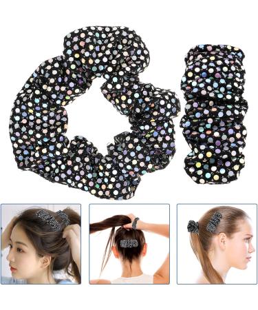EXCEART 1 Set Hair Bands Hair Ties Hair Clips Hair Barrettes Hair Accessories Sequin Hair Scrunchies Elastic Hairband Women Scrunchies Elastic Ponytail Holders Girl Women's Metal - Buy Online on GoSupps.com