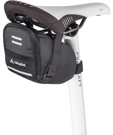 VAUDE Race Light XL Saddle Bag - Black Bicycle Storage with Velcro Fastening | International Shipping Available - Buy Online on GoSupps.com