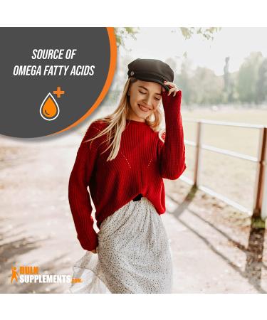 Krill Oil Softgels - Omega 3 Joint Supplements for Women & Men - 300 Count - Buy Online on GoSupps.com