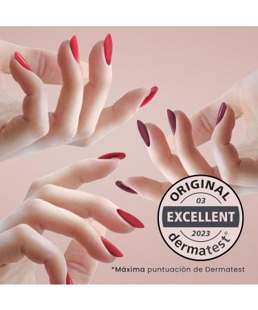 Bot 3x20 UV Gel Nail Foil Set - Self-Adhesive Red Nails - No Top Coat Required - Long-Lasting Nail Film for Up to 3 Weeks - Buy Online on GoSupps.com