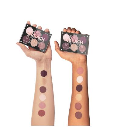 Buy Inlot Playinn Creach Peach Eyeshadow Palette - 6 Unique Shades 3 Matte & 3 Shiny - Full Eye Makeup (7.8g) | International Shipping Available - Buy Online on GoSupps.com