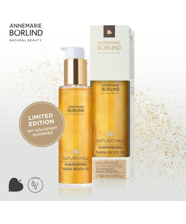 ANNEMARIE B RLIND Nara Body Oil Limited Edition Biolifting Natural Shimmering 100 ml vital radiance preserves skin moisture strengthens skin barrier vegan - Buy Online on GoSupps.com