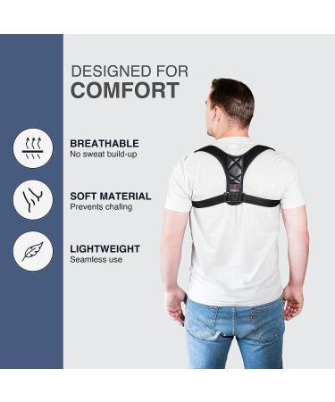 Posture Corrector Brace for Women & Men | Sizes XS-L | Soft Breathable Straps for Upper Back Support by Felyne - Buy Online on GoSupps.com