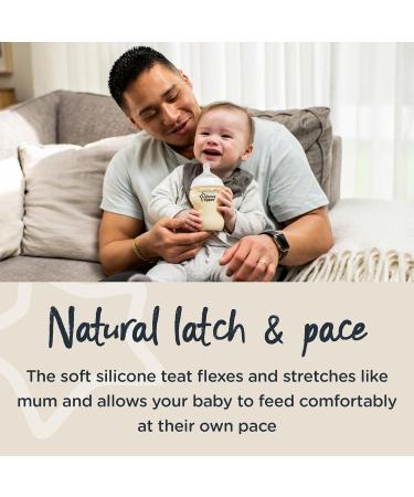 Tommee Tippee Advanced Anti-Colic Baby Bottle Starter Kit Slow and Medium-Flow Breast-Like Teats for a Natural Latch Triple-Vented Anti-Colic Wand Purple - Buy Online on GoSupps.com