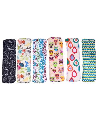 6th women's sords from bamboo coal Reusable period pad mama fabric pad coal mama cloth menstruation bandage made of fabric bamboo-mama cloth bamboo carbon pads washable