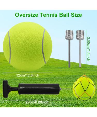 HXMJIED 9.5 Oversize Tennis Ball for Children Adult Fun Tennis Ball Pet Dog Large Chew Toy Big Rubber Inflatable Launcher Tennis Ball for Dogs Giant Tennis Ball Dog Toy - Buy Online on GoSupps.com