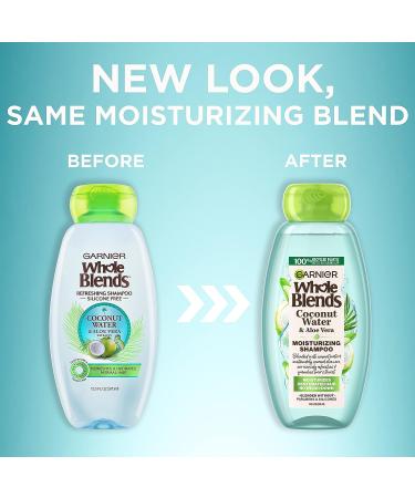 Garnier Whole Blends Coconut Water & Aloe Vera Refreshing Shampoo 26.6 Fl Oz - For Normal Hair - Buy Online on GoSupps.com