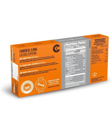 Castillo de Jijona - Jijona Nougat - Traditional Nougat - Selected Almonds - Gluten Free - Supreme Quality - Handmade Recipe - Buy Online on GoSupps.com