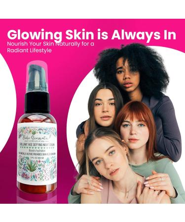 Brilliant Age Defying Night Cream - Anti-Aging Face Cream for Women | Natural Aromatic Skin Care 2 FL OZ - Buy Online on GoSupps.com