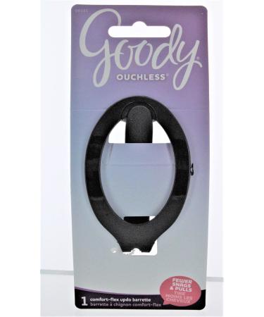 Goody Ouchless Updo Barrette, Assorted Colors 1 ea (Pack of 4)